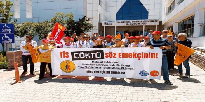 Büro Emekçileri SGK Önünde: “Kamu Tasarruf Paketi Emekçilere Saldırı Paketidir"