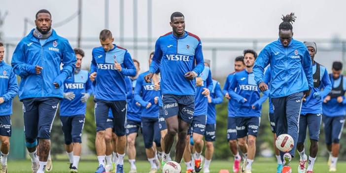 Trabzonspor'un Başakşehir Maçı Kadrosu Belli Oldu