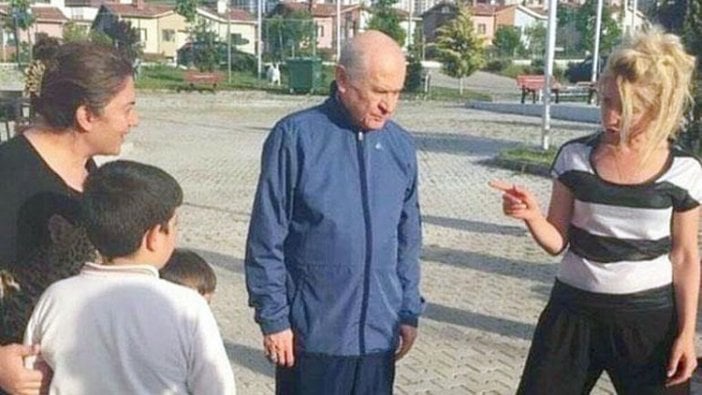 Bahçeli'nin fotomontaj denilen fotoğrafı meğer...