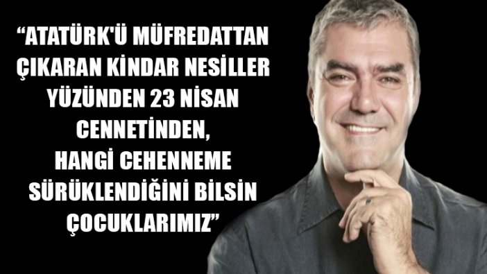 Yılmaz Özdil: Cihat kavramını “dinimizin temel ibadeti” diyerek müfredata monte edenler, cihatçı John'u da öğretsin mutlaka.