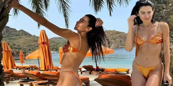 Başarılı Oyuncu Nesrin Cavadzade'den İddialı Bikini Pozları