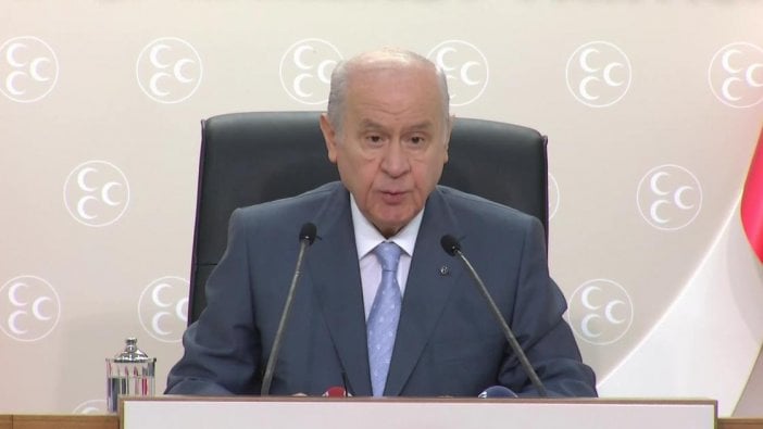 Devlet Bahçeli'den basın toplantısı: "İsrail'i kınıyorum; Hero tişörtü giyenler kazanamayacak"