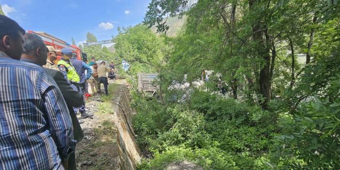 Kamyon Çoruh Nehri'ne Uçtu: Ölü ve Yaralılar Var!