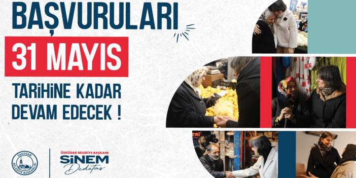 Üsküdar'da Emeklilere Alışveriş Desteği Başvuru Süresi Uzatıldı: Son Gün 31 Mayıs