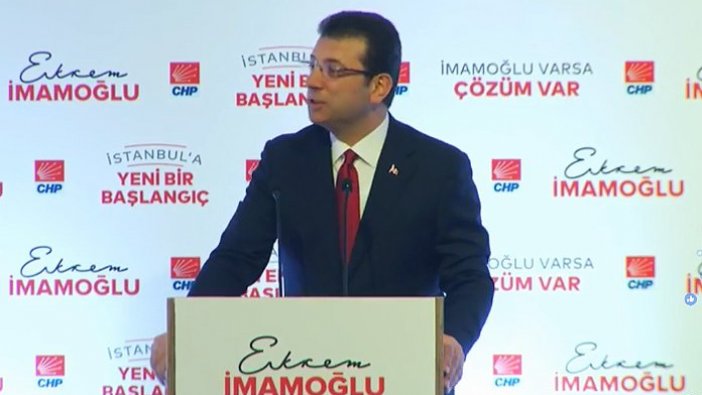 İmamoğlu'ndan İstanbul için 4+1 formülü