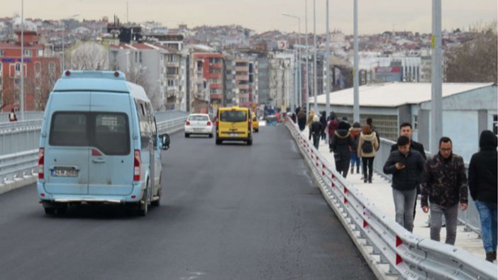 Haydarpaşa Köprüsü’nün bir bölümü trafiğe açıldı