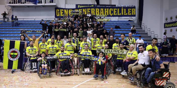 Fenerbahçe Tekerlekli Sandalye Basketbol Süper Ligi’nde Şampiyon Oldu