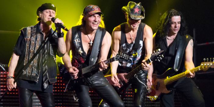 Dünyaca Ünlü Rock Grubu Scorpions İstanbul'da!