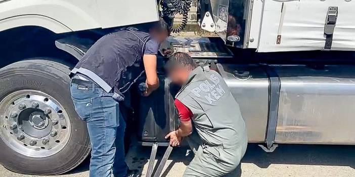 TIR'da 75 Kilogram Uyuşturucu Yakalandı