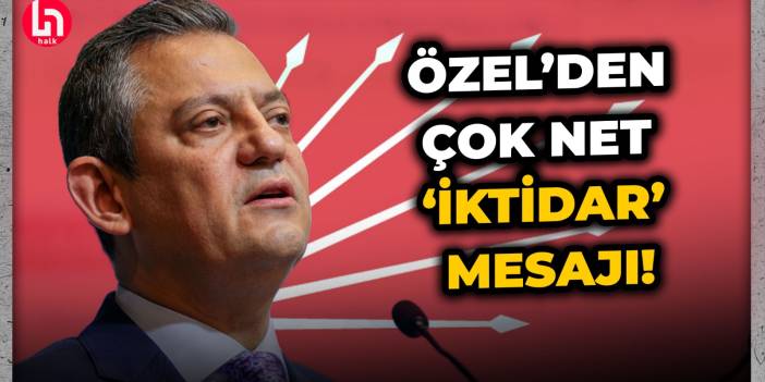 Özgür Özel partisinin hedefini açıkladı: İlk seçimde iktidarız!