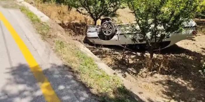 Amasya'da Facia: Virajda Takla Atan otomobilde Çok Sayıda Yaralı Var!