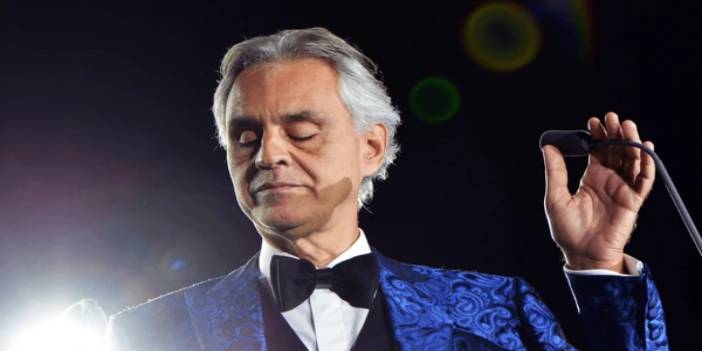 Ünlü İtalyan Tenor Andrea Bocelli İstanbul’da