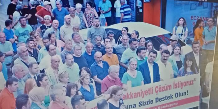 Mahmut Şevket Paşa'da barınma ve mülkiyet hakkı eylemi: Kendi evimizde işgalci muamelesi görmek istemiyoruz