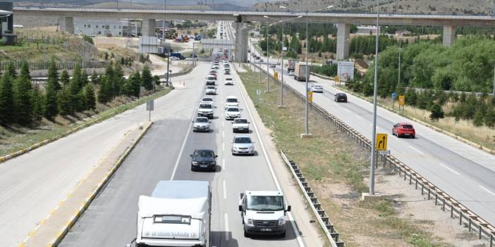 'Kilit Kavşak'ta Yoğunluk