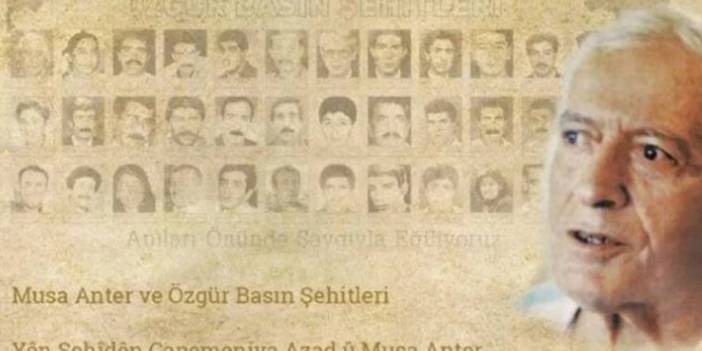 Musa Anter ve Özgür Basın Şehitleri Gazetecilik Ödülleri İçin Başvurular Başladı