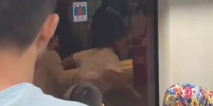 Marmaray’da Kadınların Kavgasında Hakaretler Havada Uçtu!