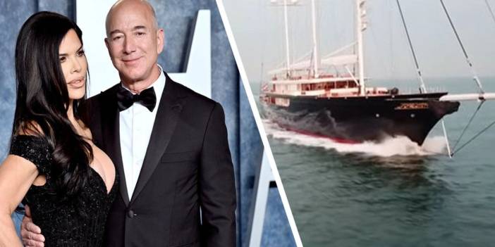 Jeff Bezos Milyon Dolarlık Lüks Yatıyla Bodrum'a Çıkarma Yaptı