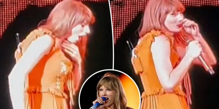 Taylor Swift Sahnede Böcek Krizi Yaşadı!