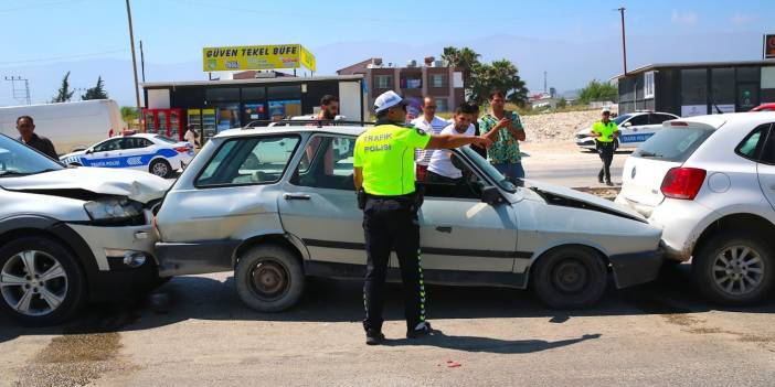 Hatay'da Zincirleme Kaza!