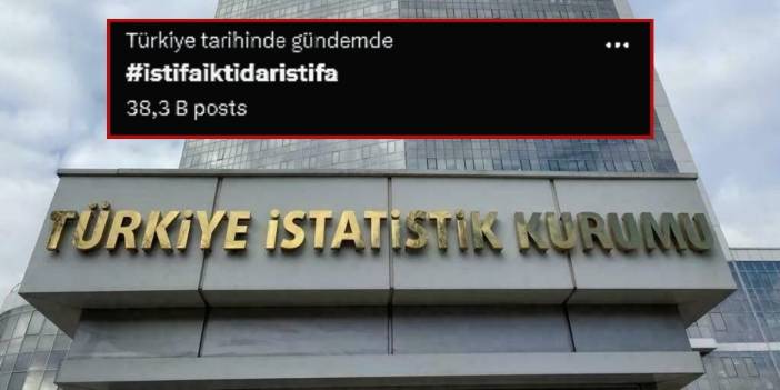 TÜİK'in Enflasyon Açıklamalarına "İktidar İstifa" Tepkisi Büyüyor