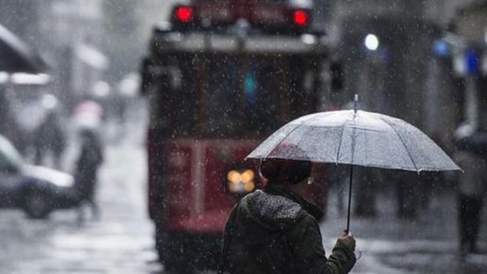 Meteoroloji'den sağanak yağış uyarısı