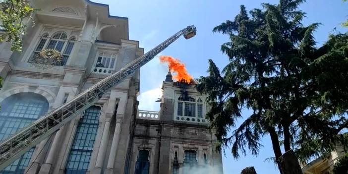 Sağlık Bilimleri Üniversitesi'nde Yangın!