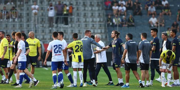 Fenerbahçe, Hazırlık Maçında Mağlup Oldu