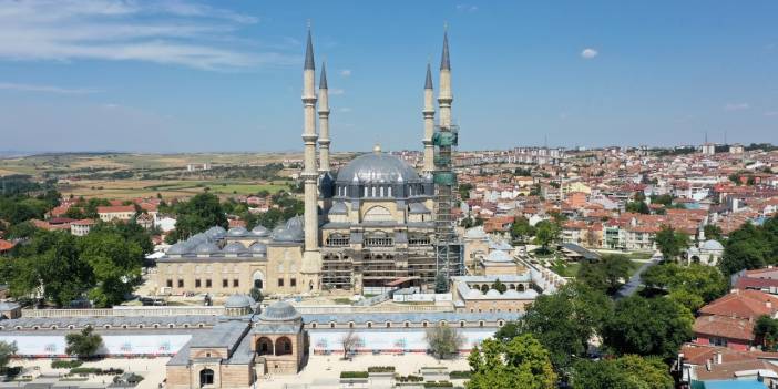 Selimiye Camisi'ndeki tadilat sonra erdi