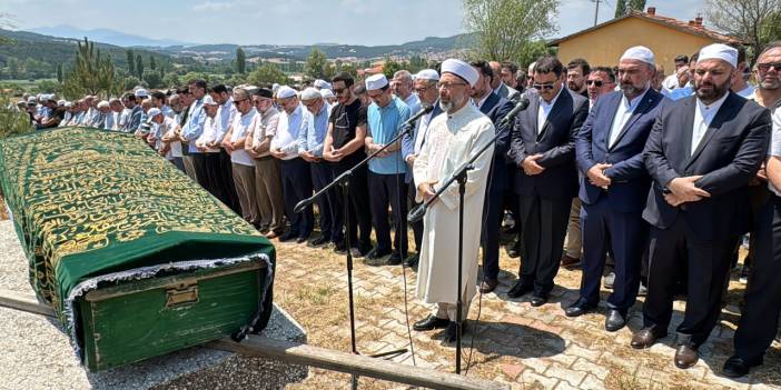 Erbaş, cenaze namazı kıldırdı