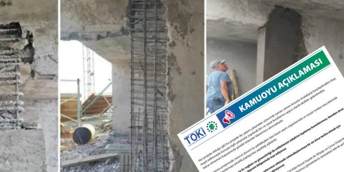 TOKİ Hatay'daki konutların tamiratlarını yapıp soruşturma başlattı