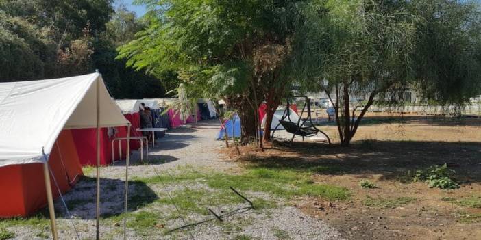 Bodrum'da karavan ve çadırlara yönelik denetim