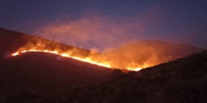 Kayseri'de yangın