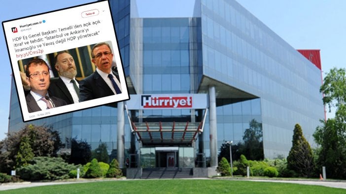 Hürriyet’in büyük tepki çeken çarpıtma haberi 3 gündür manşette