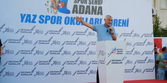 Adana Büyükşehir Belediye Başkanı Karalar: "Adana ülkenin en önemli spor şehirlerinden biri olacak" dedi