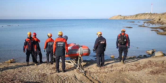 Uçurumdan düştü botla kurtarıldı