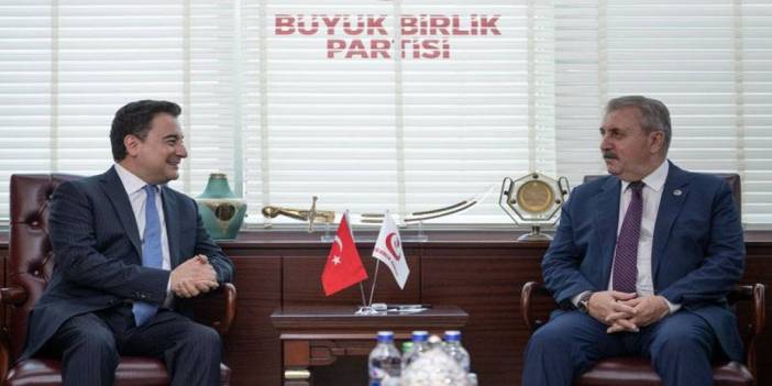 Ali Babacan'dan Mustafa Destici'ye sürpriz ziyaret!