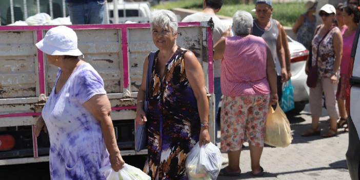 Belediyeden dev hizmet! Tarladan sofraya ücretsiz geliyor