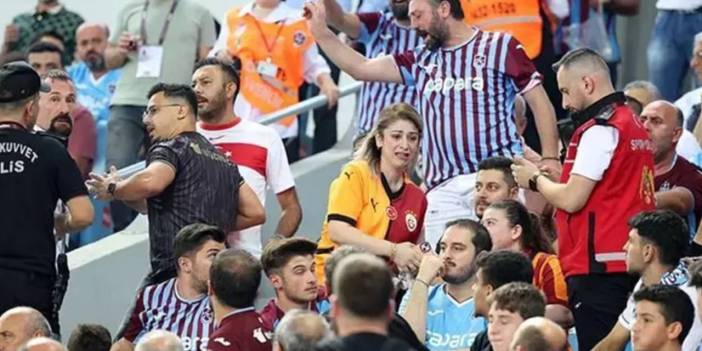 Trabzonspor'dan G.Saray formalı iki kadın taraftara yapılanlara tepki