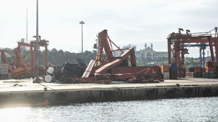 Haydarpaşa limanı savaş alanı gibi