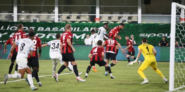 Gaziantep FK, kulüp tarihinde bir ilki yaşadı!