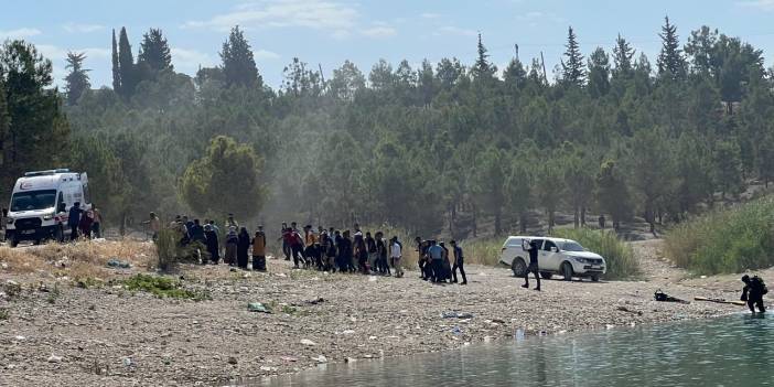 Serinlemek için göle girdiler bir daha çıkamadılar!