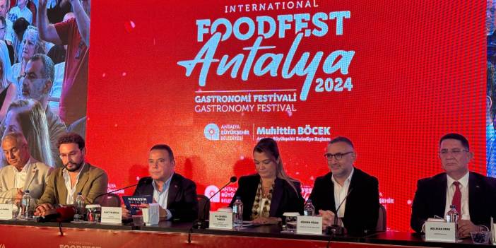 Antalya'da Uluslararası Food Fest düzenlenecek