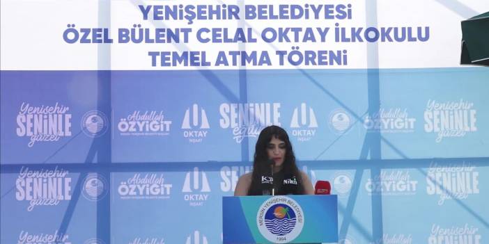 Yenişehir Belediyesi 320 öğrenci kapasiteli ilkokulun temelini attı