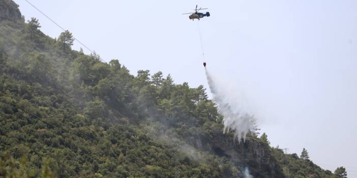 Fethiye'de orman yangını!