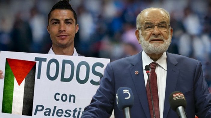 Saadet Partisi, “Büyük Kudüs Mitingi”ne katılması için Cristiano Ronaldo'ya davet gönderdi!