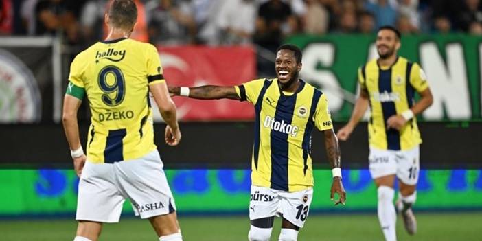 Fenerbahçe, Rize'de gol olup yağdı