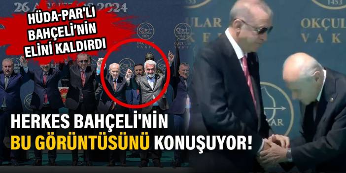 Herkes Bahçeli'nin bu görüntüsünü konuşuyor!