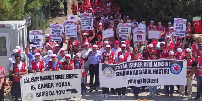 İstanbul'da sendika üyesi işçilerin işten çıkarılması sonrası firmaya para cezası!