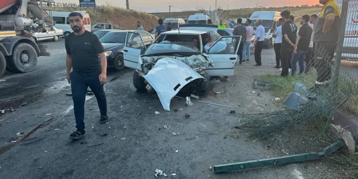 Kahta'da korkunç kaza: Ölümden böyle döndüler!