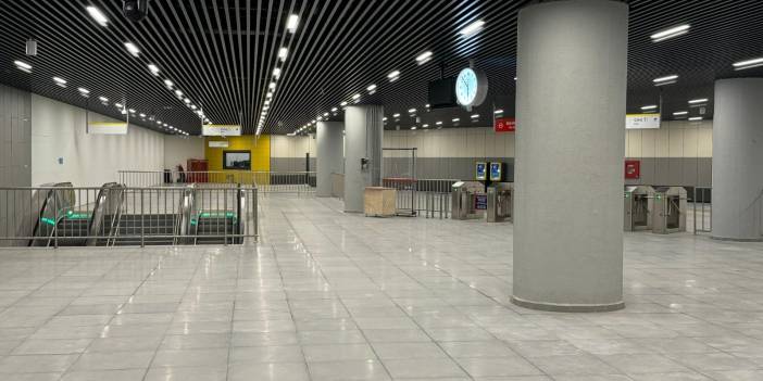 İmamoğlu duyurdu: Metro hattının bir istasyonu daha açıldı